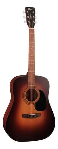 Guitarra acústica Cort Standard AD810 para diestros satin sunburst