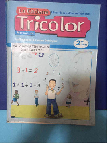 Libro Tricolor De Matemáticas 2do Grado