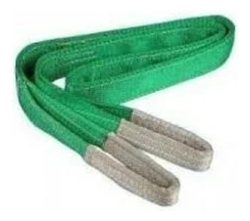 Cincha De Impacto De Poliester 2 Ton 60mm X 3mt Color Verde