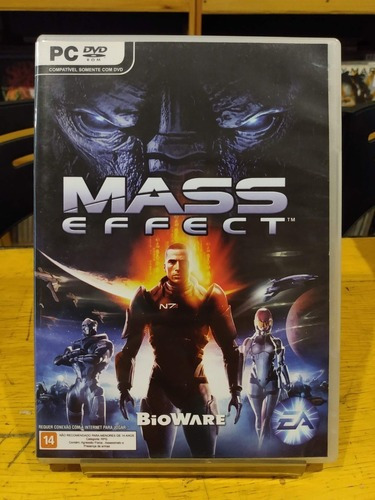 Mass Effect  Jogo Pc Dvd Duplo Original Bioware