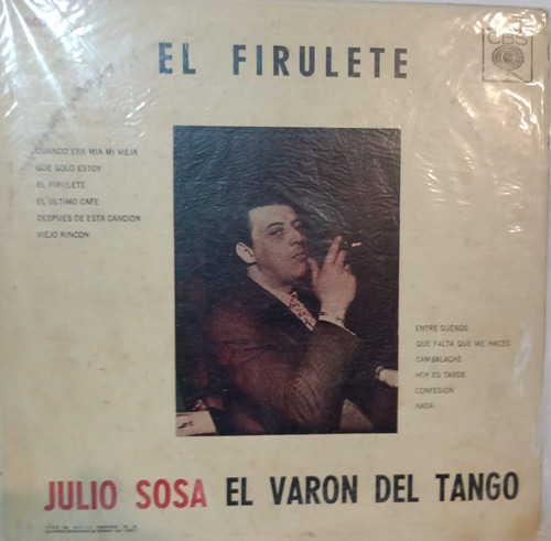 Disco Vinilo Julio Sosa 