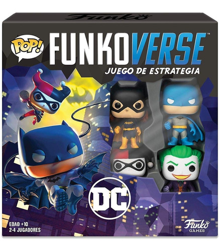Funko Pop Funkoverse Juego De Estrategia Batman Dc Comics