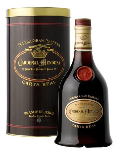 Pack De 4 Brandy Carta Real 700 Ml