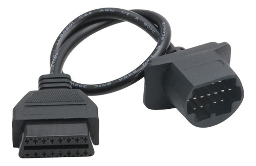 Cable Obd2 De 17 Pines Macho A Hembra De 16 Pines Compatible