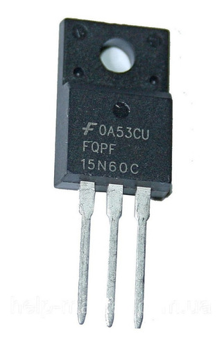 Mosfet Fqpf15n60c 15n60c 15n60 15a 600v To-220