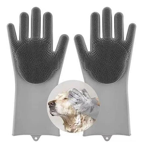 Guantes De Aseo De Mascotas Sene, Guantes De Silicona De De