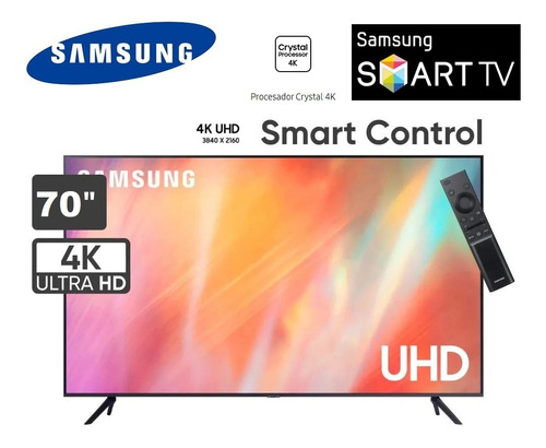 Tv Samsung Smart Tv 70 4k Crystal Ultra Hd Un70au7000