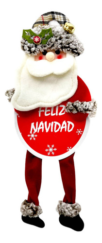 Muñecos Navideños Colgantes Adorno Navidad Papa Noel, Reno