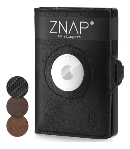 Znap Air Cartera Minimalista Para Airtag Wallet Hombre Y Muj