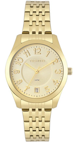 Relógio Feminino Technos Boutique Dourado Original Com Nfe