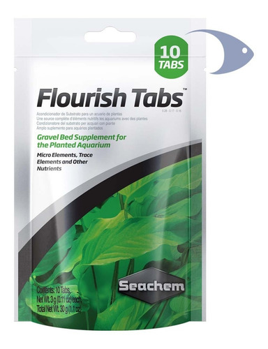 Flourish Tabs 10tabs Seachem Acuario Plantado Fertilizante