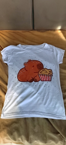 Bolsa Capibara Y De Regalo Playera Talla Ch