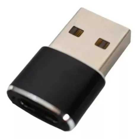 Adaptador OTG USB-C Macho a USB 2.0 Hembra