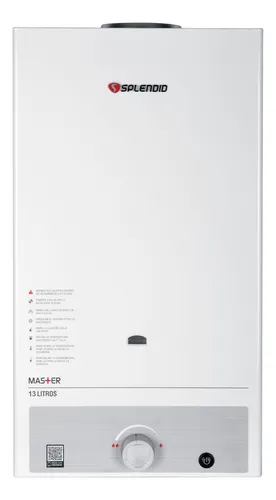 comprar Splendid Calefón a gas GLP Master Beyond 13L 2EV blanco