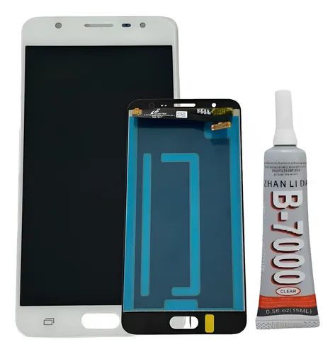 comprar Tela Display Frontal Compatível Samsung J7 Prime G610 + Cola