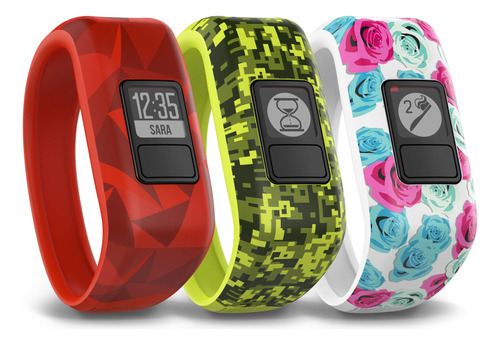 Garmin Vivofit Jr. Monitor De Actividad Para Niñas Flor Real