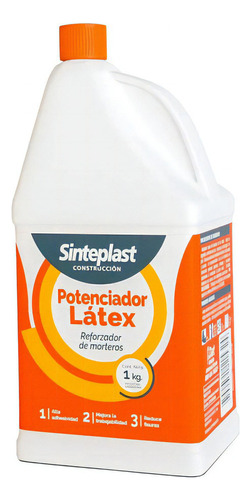 Potenciador Latex Mortero Sinteplast X 1 Kg Fluido Latex P