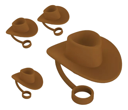4 Piezas De Sombreros A Prueba De Polvo, Sombreros De Vaquer