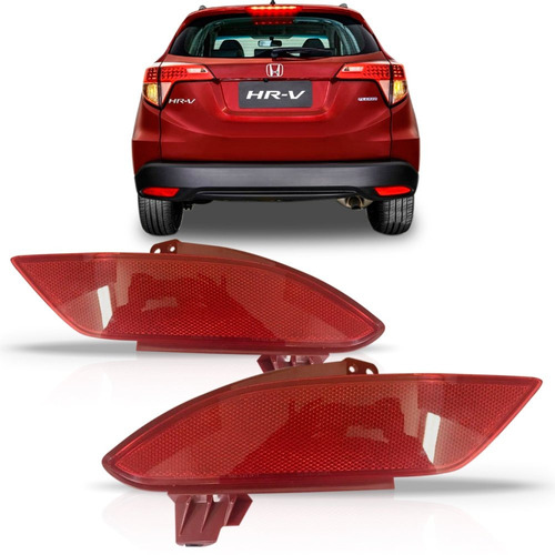 Refletor Parachoque Traseiro Hrv Hr-v 2015 2016