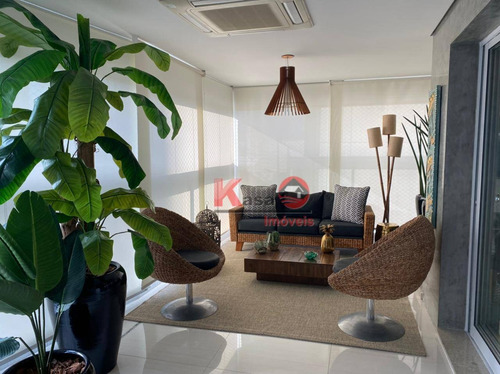 Imagem 4 de 30 de Apartamento Garden Com 3 Dormitórios À Venda, 288 M² Por R$ 2.650.000,00 - Aparecida - Santos/sp - Gd0005