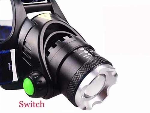 Linterna Led Cintillo Cabeza Led Recargable 2000 Lm Ml2810