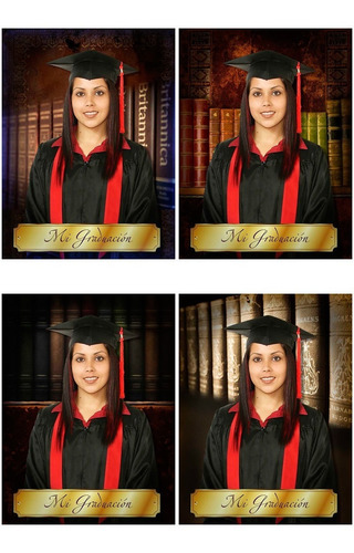 30 Plantillas Graduacion Editables Psd 6x8