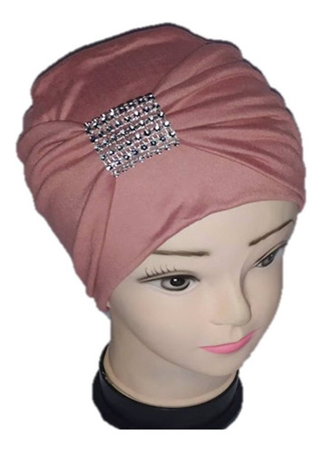 Turbante Gorro Con Banda Dama Oncológico Quimio Algodón Color A Acordar