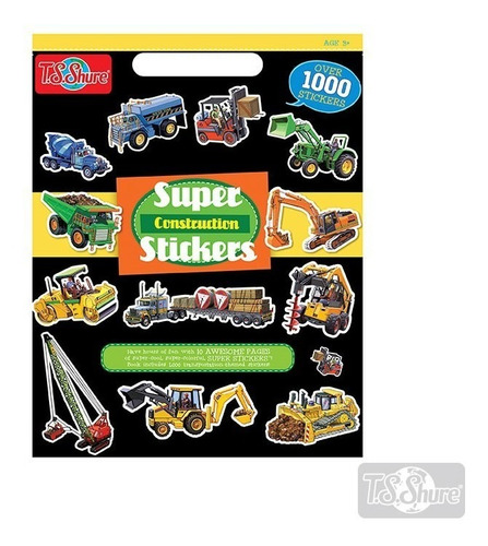 Block Sticker Construccion 1000u
