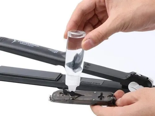 Plancha professional hair salon steam styler precio sale