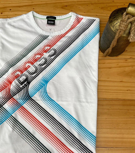 Camisetas Hugo Boss Con Diseño Talla Small