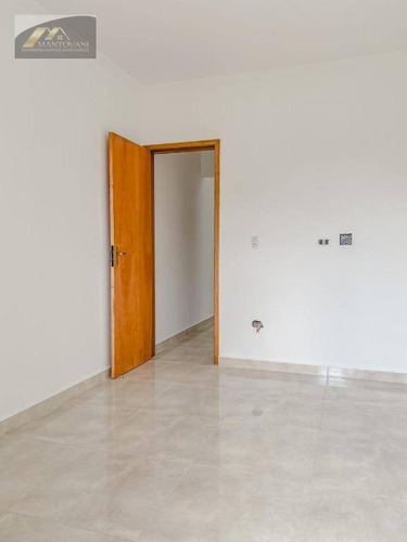 Sobrado Novo, Pronto Para Morar, A 250 M Da Praia, 2 Dormitórios, 1 Vaga De Garagem Em Praia Grande-sp - So0194