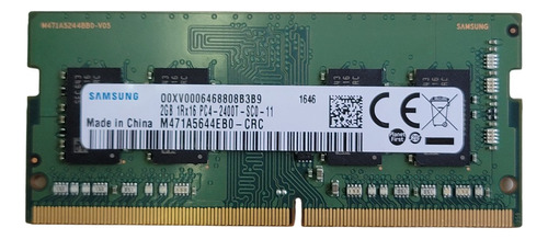 Memoria Ram Samsung 2gb Ddr4 2400 Para Laptop