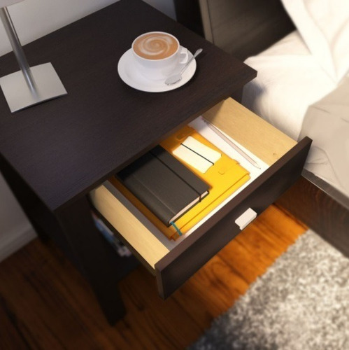 Imagen 3 de 5 de Mesa De Luz Young 1 Cajón Lineal Original