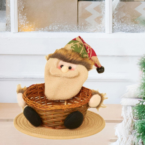 Cesta Navideña 2024, Centro De Mesa, Grande Papá Noel
