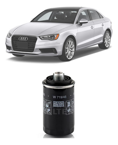 Filtro Óleo Mann Audi A3 (8p) 1.8 2.0 Tfsi 2007-2013