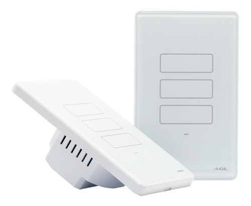 Interruptor Inteligente Wi-fi 3 Teclas Branco