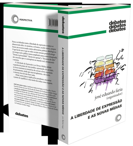 A Liberdade de expressão e as novas mídias, de Valente, Mariana Giorgetti. Debates Editorial Editora Perspectiva Ltda., capa mole em português, 2020