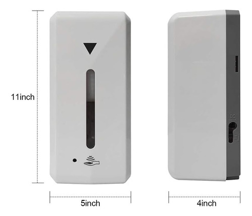 Dispensador De Jabon Liquido Automatico Capacidad 1000ml