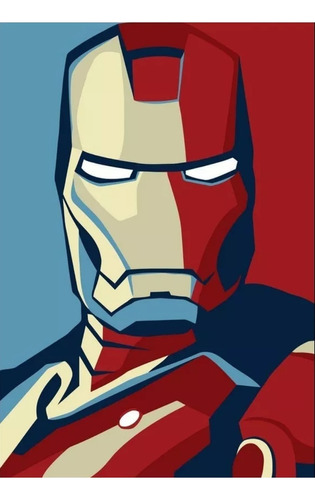 Diamante Paint 5d Diy Avengers Tony Stark Iron Man -3