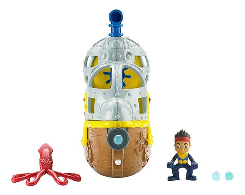 Submarino Jake Y Los Piratas Fisher Price Importado Nuevo