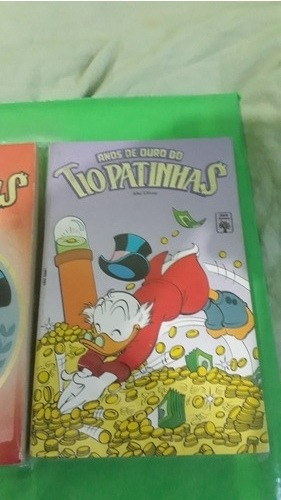 Tio Patinhas Anos De Ouro. 4 Volumes. Conservação Muito Boa 