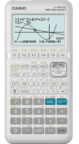 Imagen 1 de 10 de Calculadora Cientifica Graficadora Casio Fx-9860 Giii