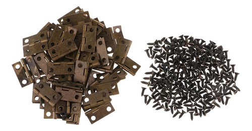 Imagen 2 de 8 de 50x Bisagras Pequeñas Caja De Joyería Bisagra Pequeña