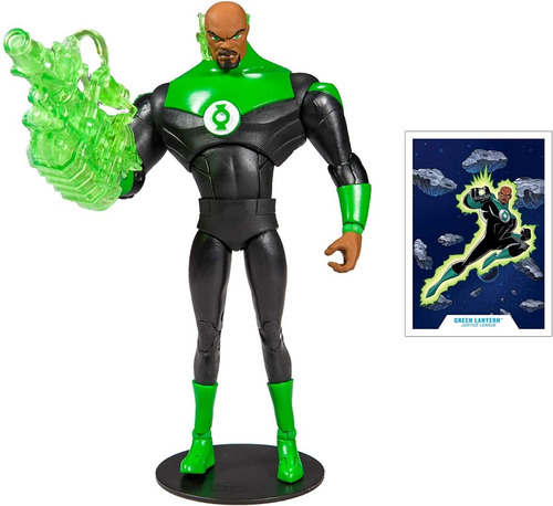 Green Lantern Animated Js - Dc Multiverse - Mcfarlane Toys