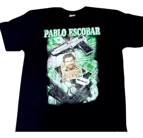 Camiseta Estampada Pablo Escobar