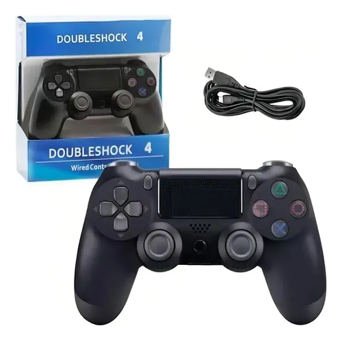Controle Sem Fio Compativel Ps4 Blackone
