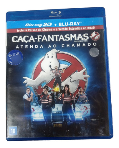 Blu-ray 3d Caça Fantasma Atenda Ao Chamado Usado Conservado 