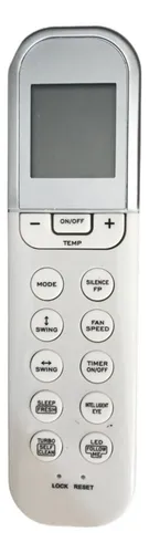comprar Control Remoto Aire Midea Bgh Ariston Carrier Rg36a Reetech