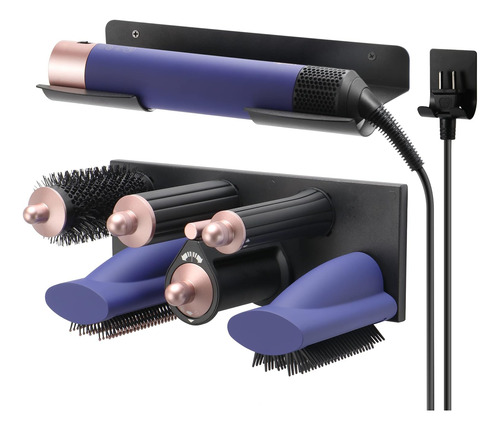 Mylifeunit Soporte De Pared De Metal Para Rizador Dyson Airw
