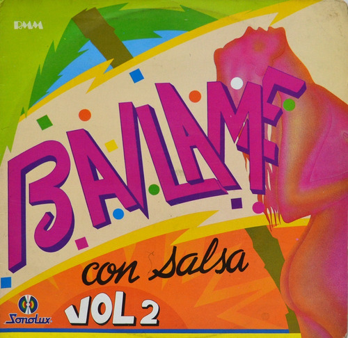 Disco Lp Bailame Con Salsa Volumen 2